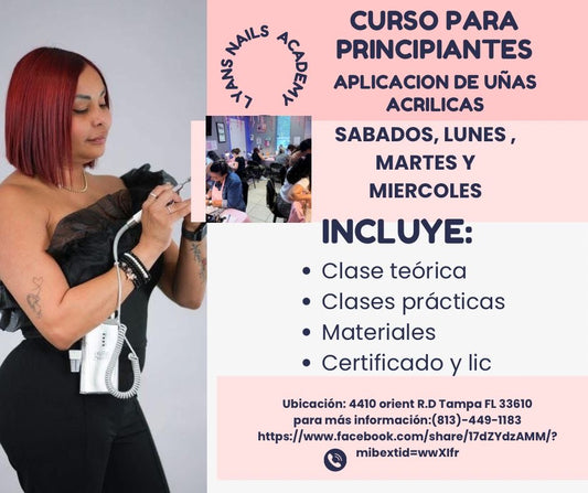 Curso de Uñas – Solo Reserva